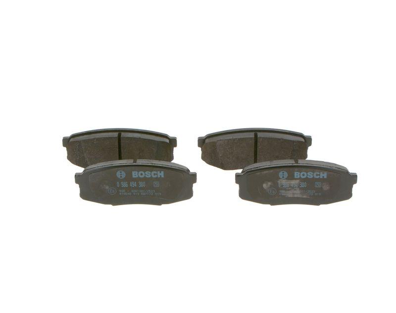 Kit de plaquettes de frein, frein à disque BOSCH 0 986 494 380