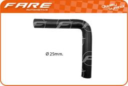 Durite de radiateur FARE SA 9627