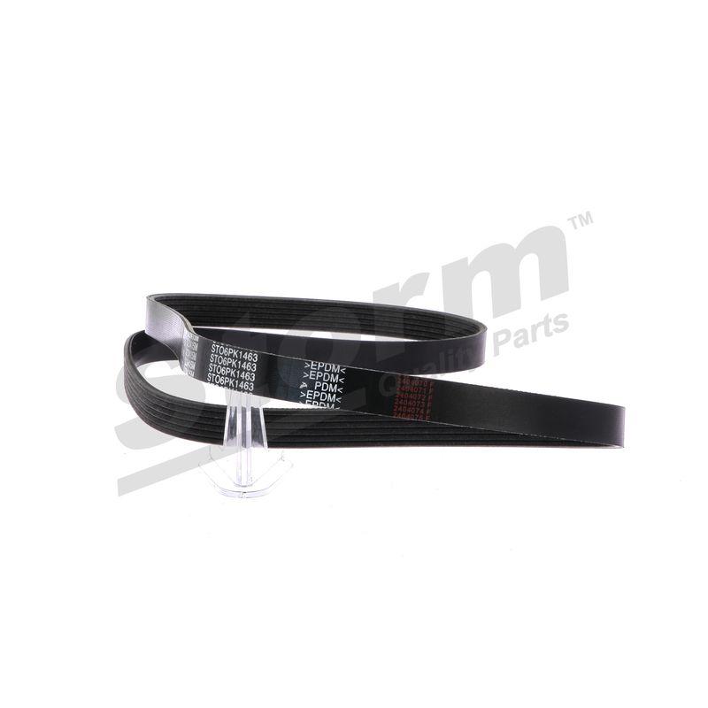 Courroie trapézoïdale à nervures STORM QUALITY PARTS STO6PK1463