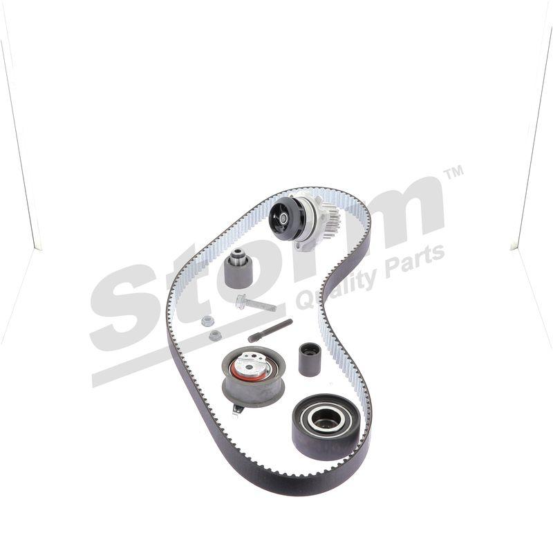 Pompe à eau + kit de courroie crantée STORM QUALITY PARTS 5550791KP