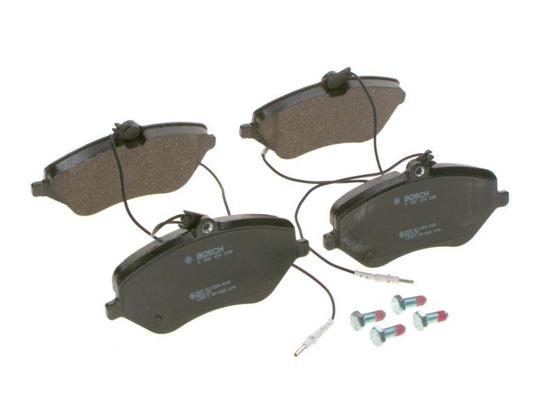 Kit de plaquettes de frein, frein à disque BOSCH 0 986 494 098