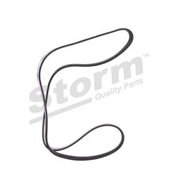 Courroie trapézoïdale à nervures STORM QUALITY PARTS STO6PK1390