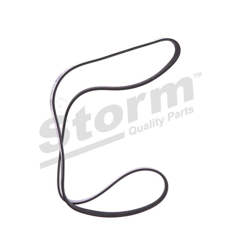 Courroie trapézoïdale à nervures STORM QUALITY PARTS STO6PK1390
