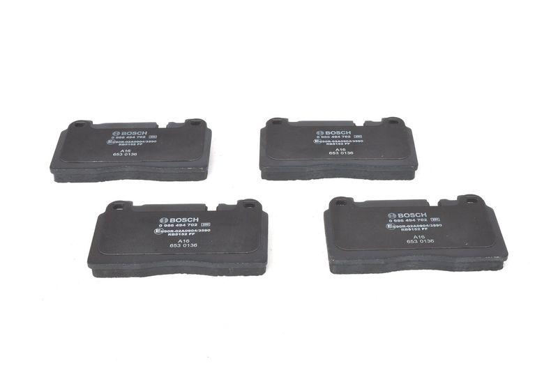 Kit de plaquettes de frein, frein à disque BOSCH 0 986 494 702