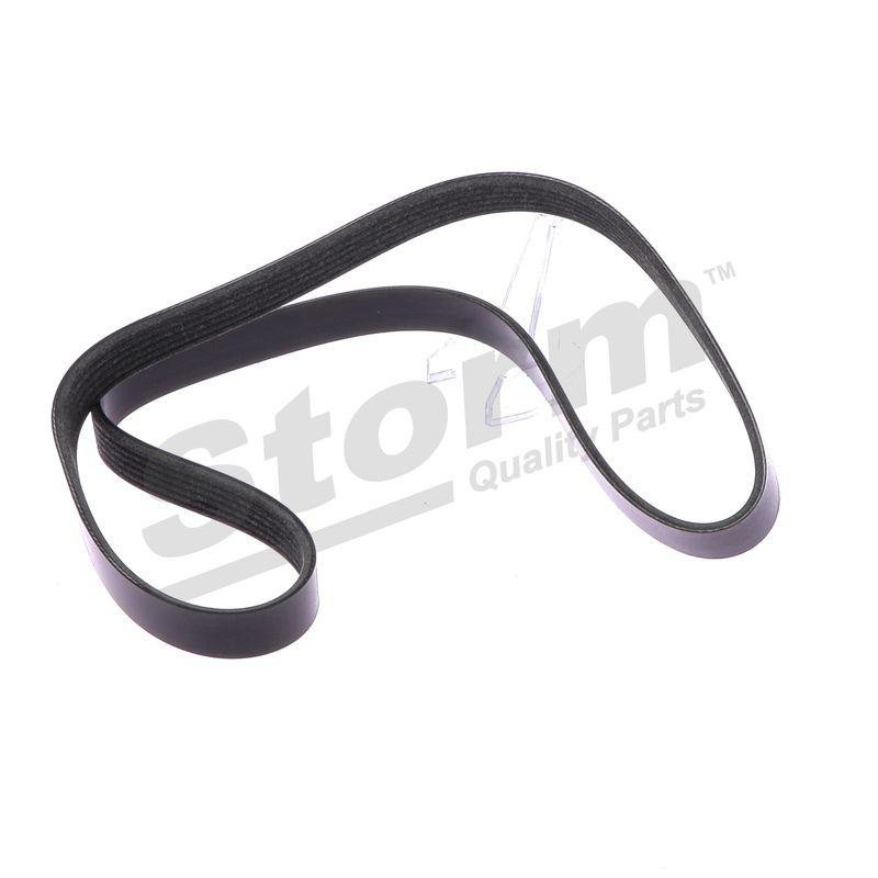 Courroie trapézoïdale à nervures STORM QUALITY PARTS STO6PK1050