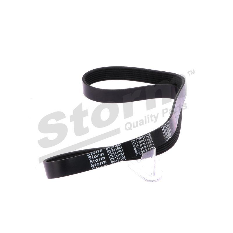 Courroie trapézoïdale à nervures STORM QUALITY PARTS STO7PK1125