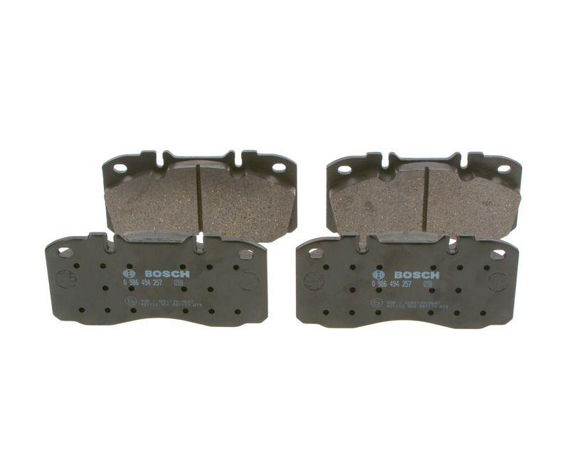 Kit de plaquettes de frein, frein à disque BOSCH 0 986 494 257