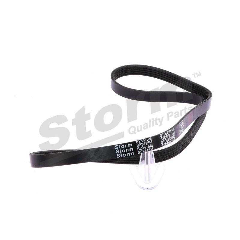 Courroie trapézoïdale à nervures STORM QUALITY PARTS STO5PK1148