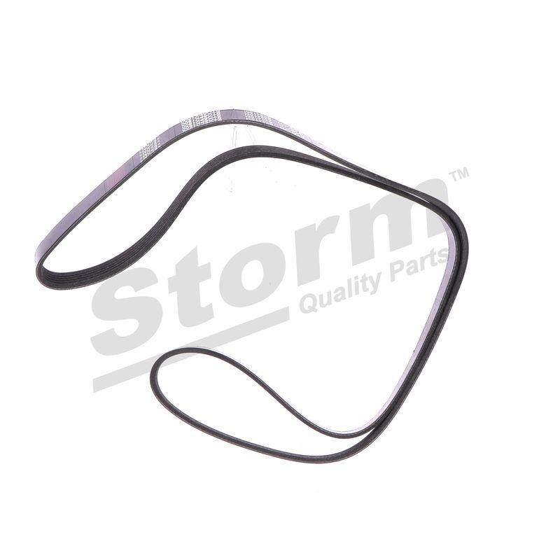 Courroie trapézoïdale à nervures STORM QUALITY PARTS STO6PK1600