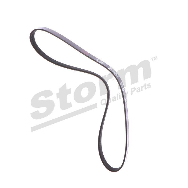 Courroie trapézoïdale à nervures STORM QUALITY PARTS STO6PK1038