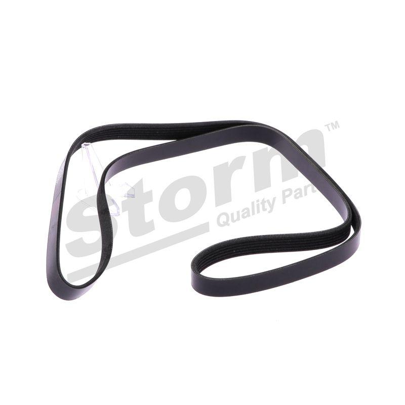 Courroie trapézoïdale à nervures STORM QUALITY PARTS STO6PK1663