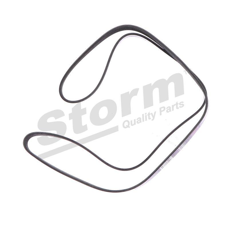 Courroie trapézoïdale à nervures STORM QUALITY PARTS STO6PK1735