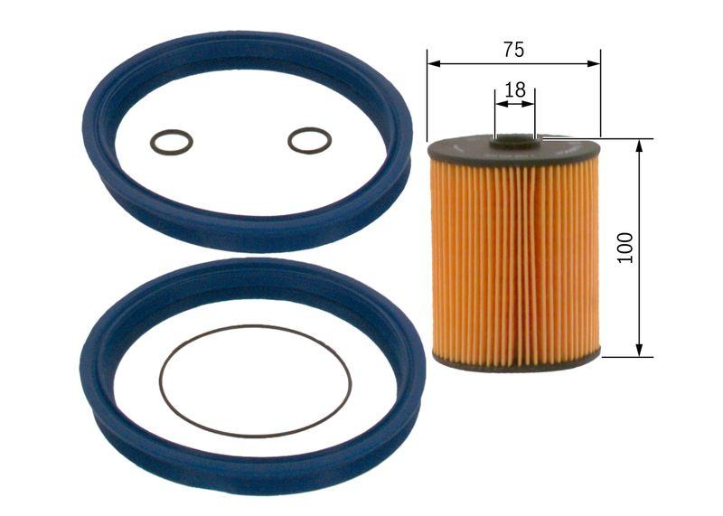 Filtre à carburant BOSCH F 026 403 020