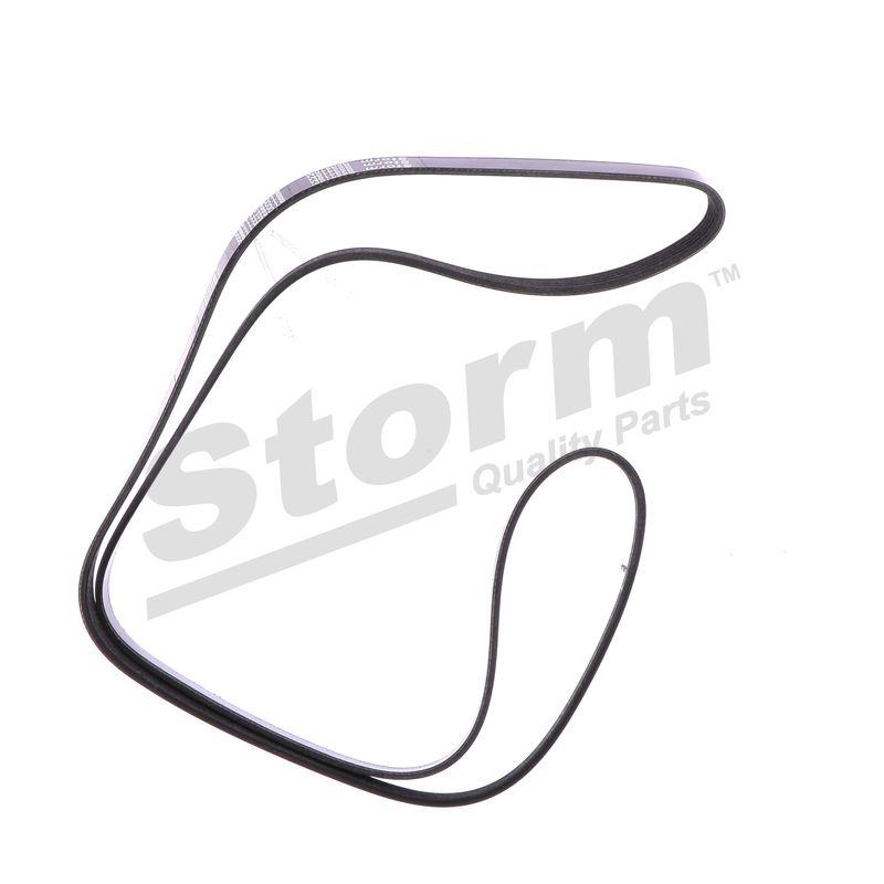 Courroie trapézoïdale à nervures STORM QUALITY PARTS STO5PK1750