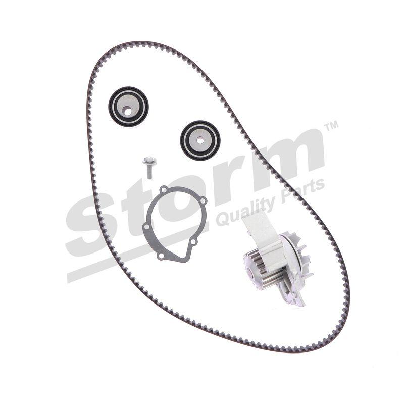 Pompe à eau + kit de courroie crantée STORM QUALITY PARTS 5550358KP