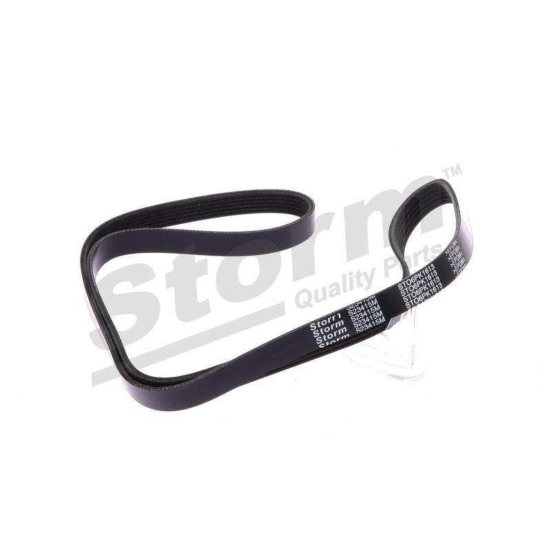 Courroie trapézoïdale à nervures STORM QUALITY PARTS STO6PK1613