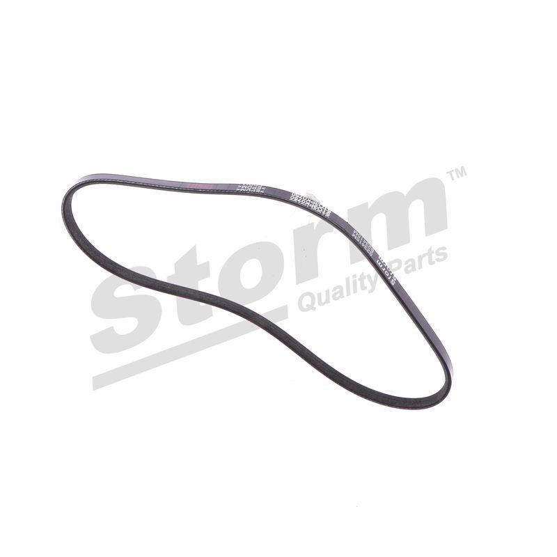 Courroie trapézoïdale à nervures STORM QUALITY PARTS STO3PK0750