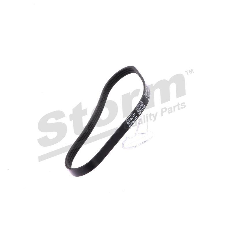 Courroie trapézoïdale à nervures STORM QUALITY PARTS STO4PK0698
