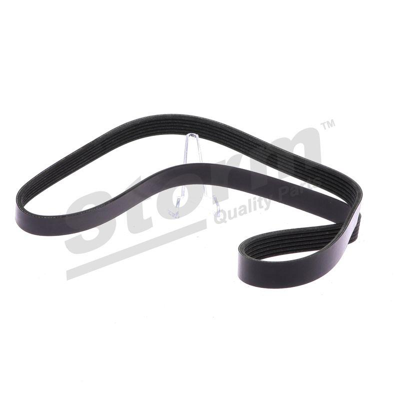 Courroie trapézoïdale à nervures STORM QUALITY PARTS STO6PK1125