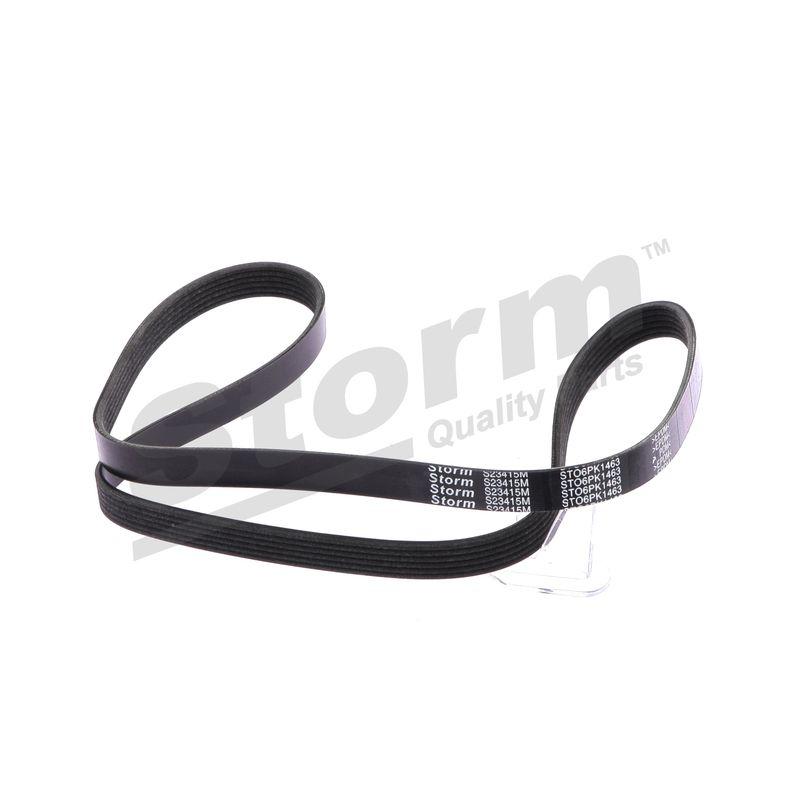 Courroie trapézoïdale à nervures STORM QUALITY PARTS STO6PK1463