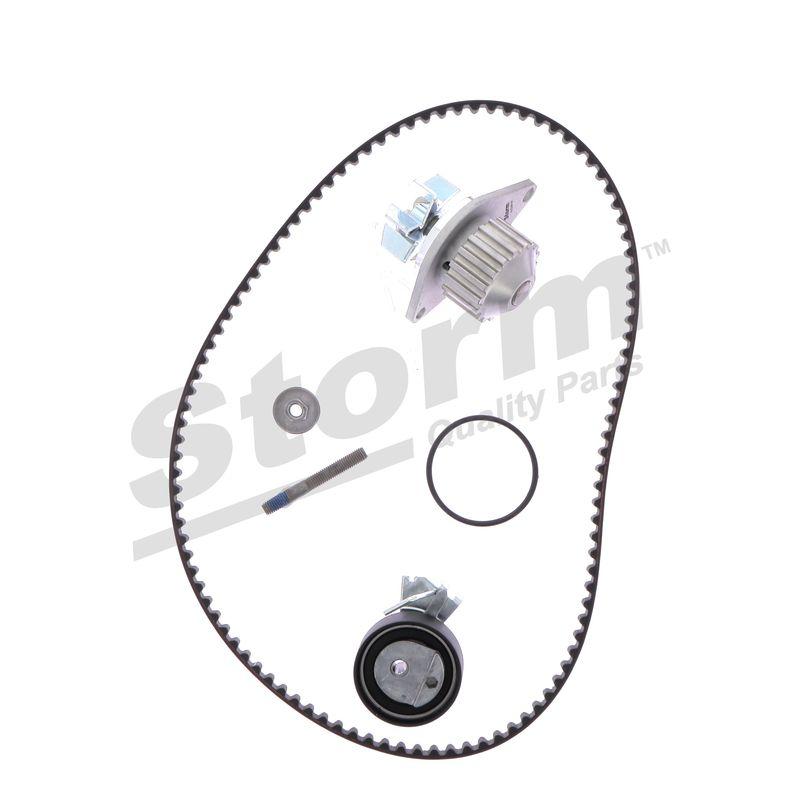 Pompe à eau + kit de courroie crantée STORM QUALITY PARTS 904464KP