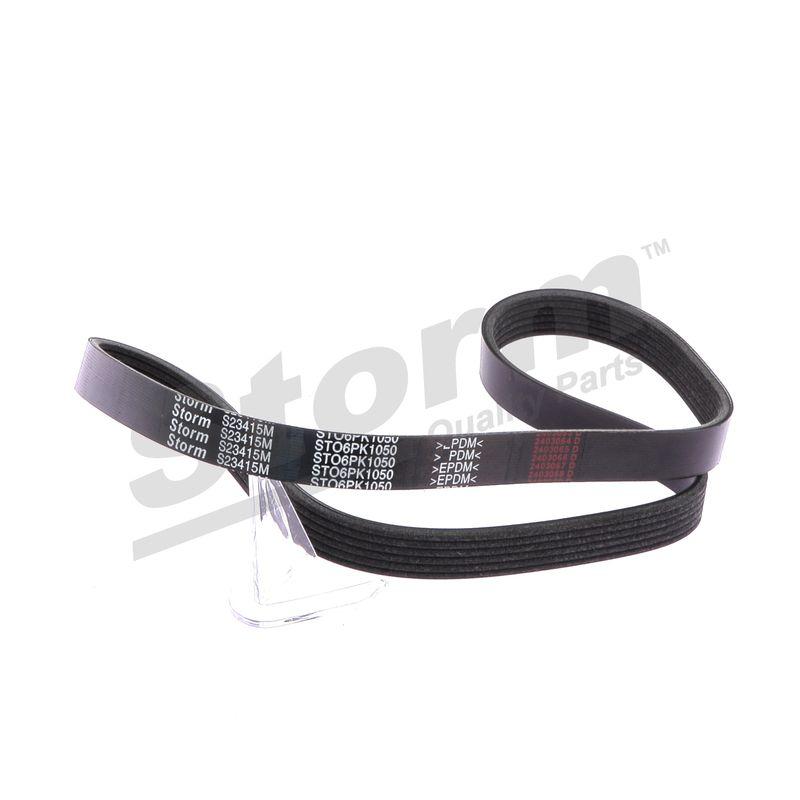 Courroie trapézoïdale à nervures STORM QUALITY PARTS STO6PK1050