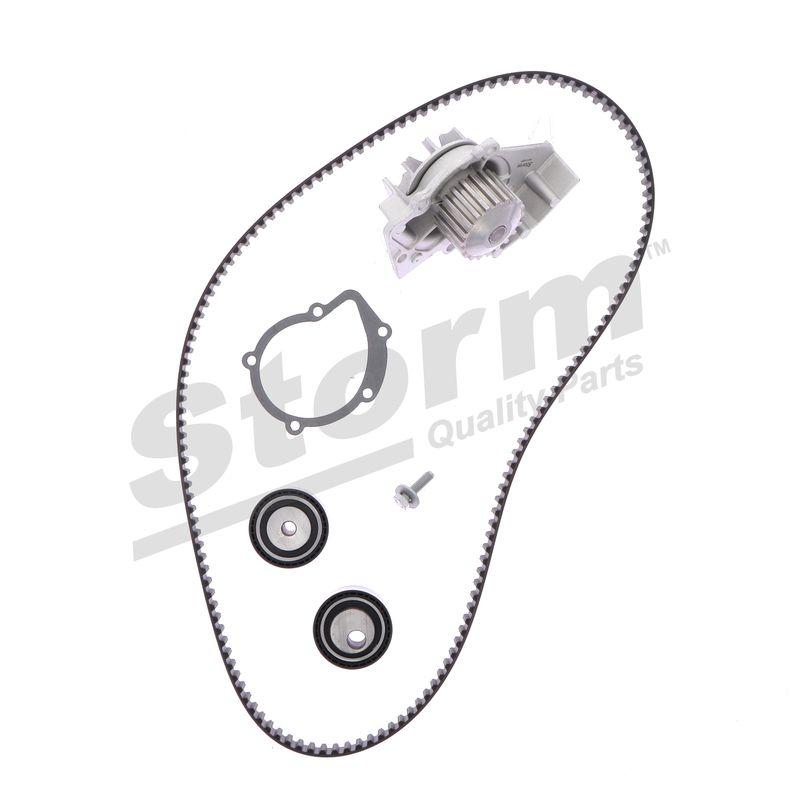 Pompe à eau + kit de courroie crantée STORM QUALITY PARTS 5550567KP
