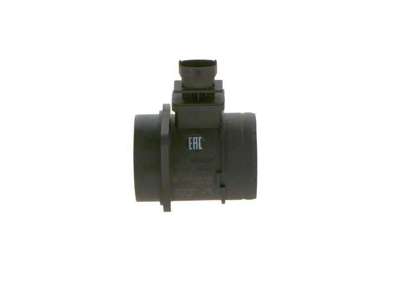 Débitmètre de masse d'air BOSCH 0281002980
