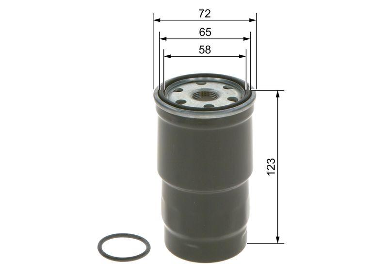 Filtre à carburant BOSCH 1 457 434 440