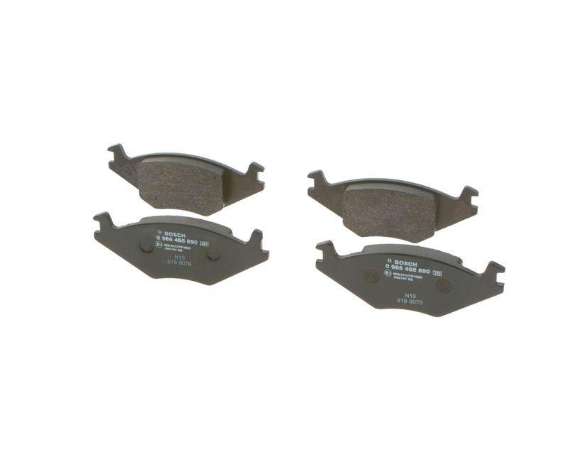 Kit de plaquettes de frein, frein à disque BOSCH 0 986 468 890