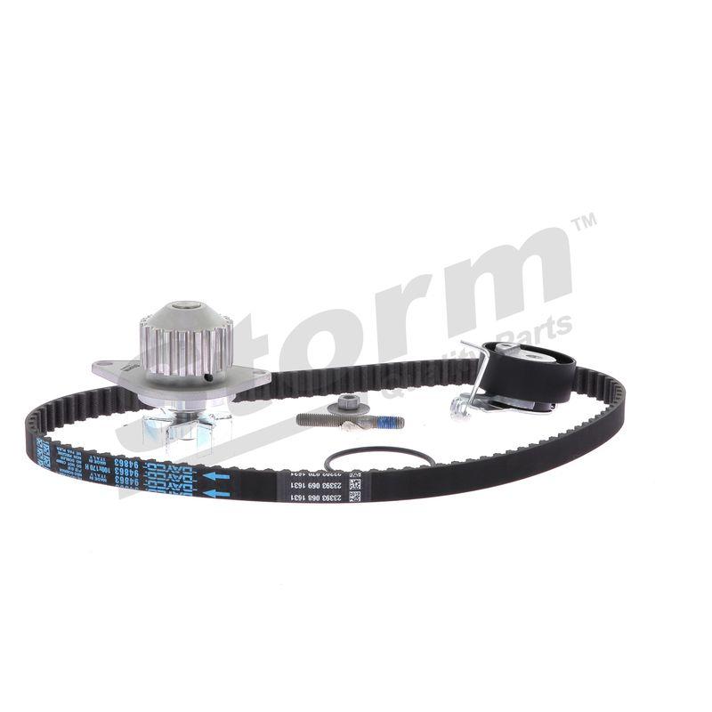 Pompe à eau + kit de courroie crantée STORM QUALITY PARTS 904463KP