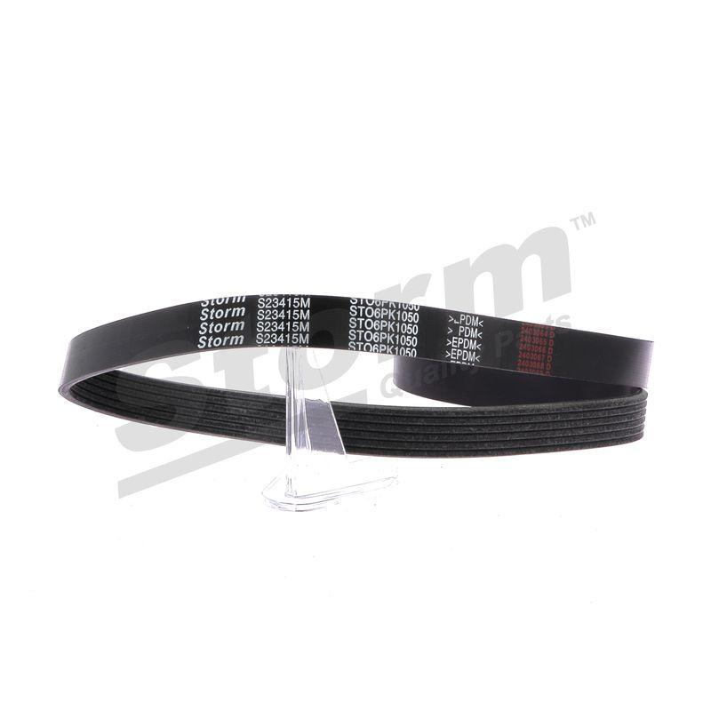 Courroie trapézoïdale à nervures STORM QUALITY PARTS STO6PK1050