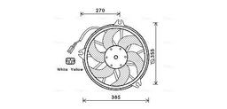 Ventilateur, refroidissement du moteur AVA QUALITY COOLING CN7536