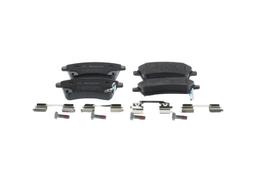 Kit de plaquettes de frein, frein à disque BOSCH 0986494552