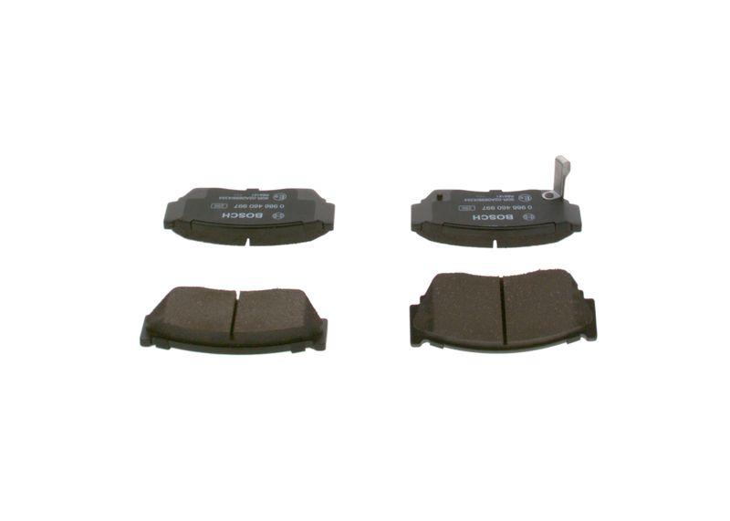 Kit de plaquettes de frein, frein à disque BOSCH 0986460997