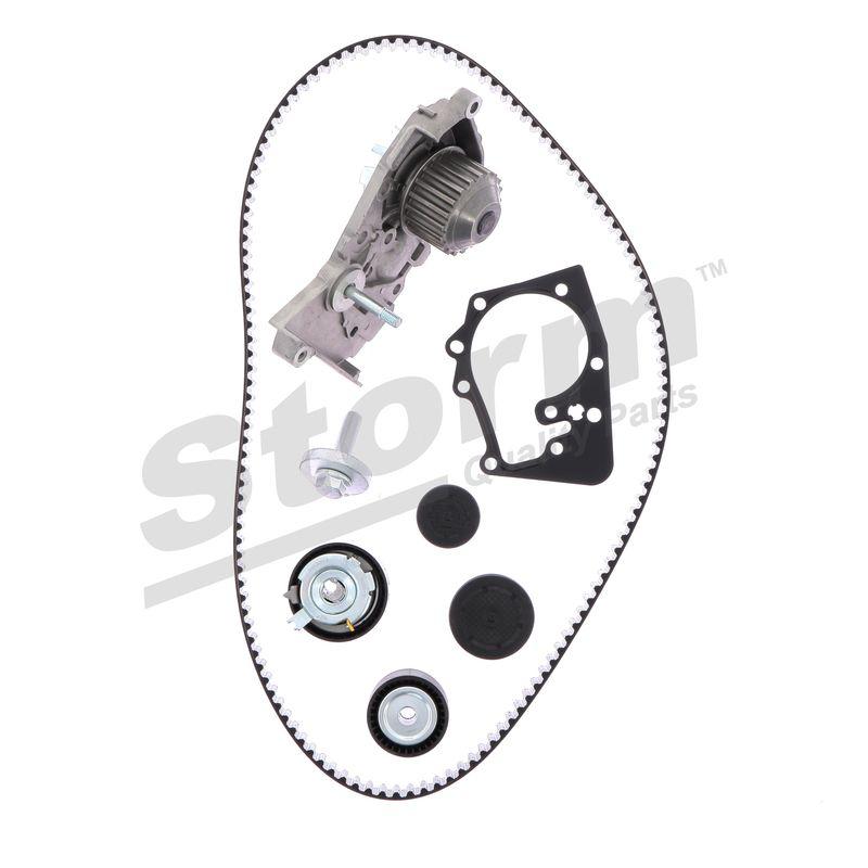 Pompe à eau + kit de courroie crantée STORM QUALITY PARTS 914560KP