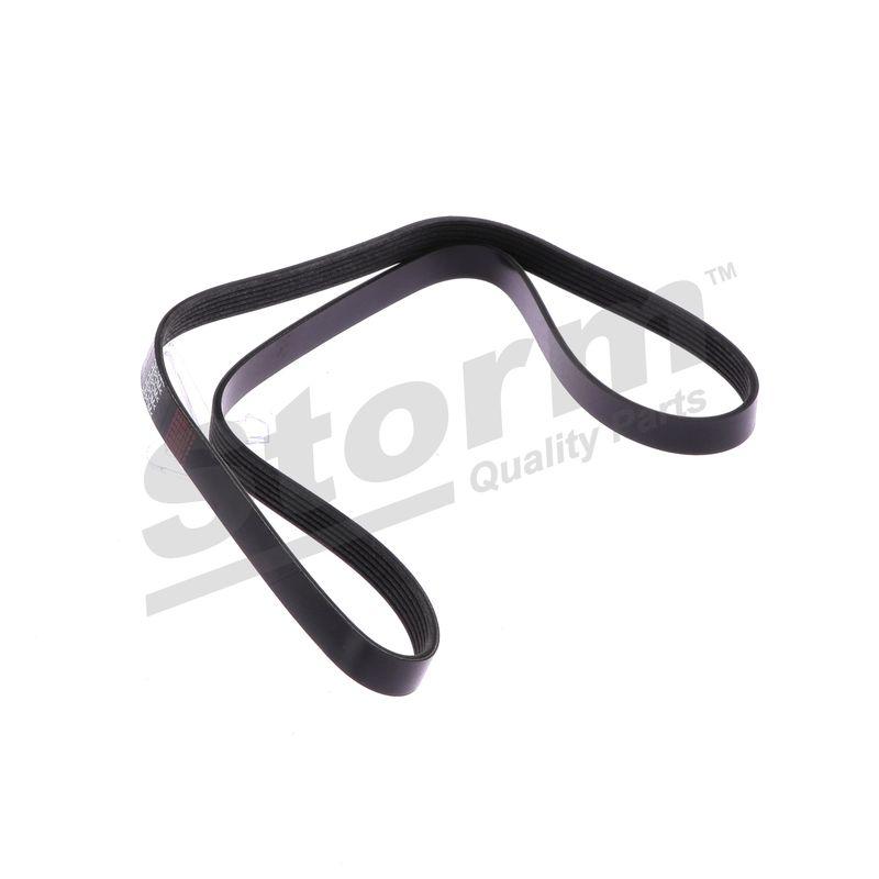 Courroie trapézoïdale à nervures STORM QUALITY PARTS STO6PK1438