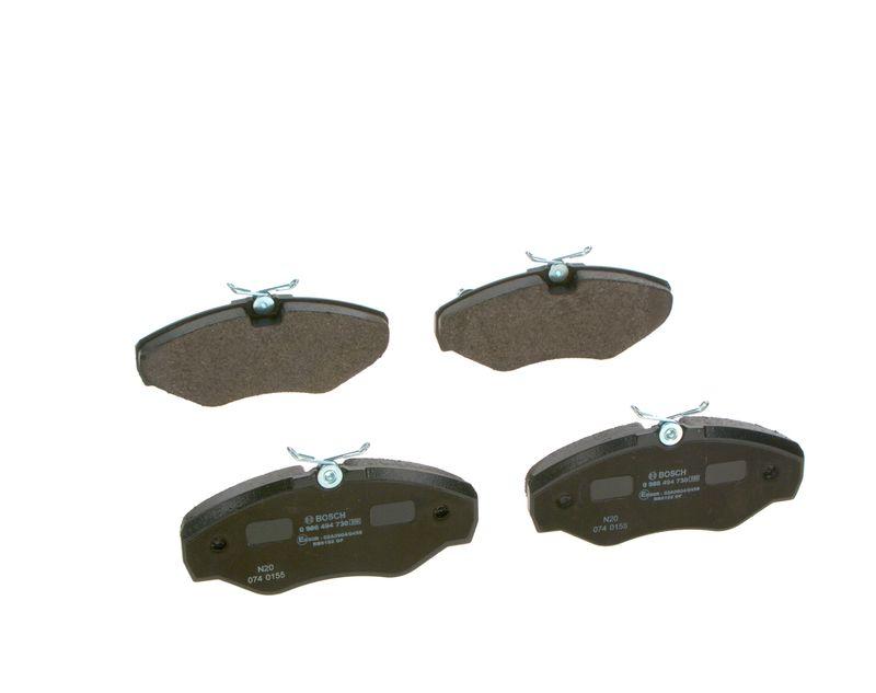Kit de plaquettes de frein, frein à disque BOSCH 0 986 494 730