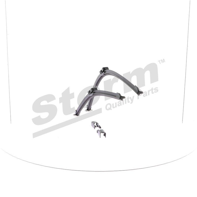 Balai d'essuie-glace STORM QUALITY PARTS STO600450PLAT
