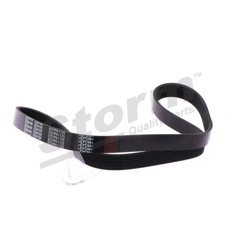 Courroie trapézoïdale à nervures STORM QUALITY PARTS STO7PK1125