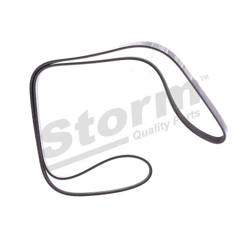 Courroie trapézoïdale à nervures STORM QUALITY PARTS STO6PK1713
