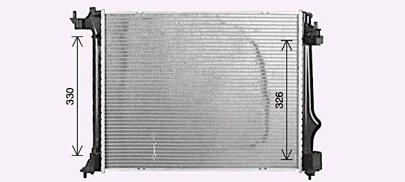 Radiateur, refroidissement du moteur AVA QUALITY COOLING RT2647