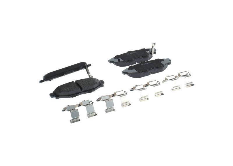 Kit de plaquettes de frein, frein à disque BOSCH 0 986 494 444