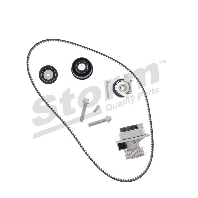 Pompe à eau + kit de courroie crantée STORM QUALITY PARTS 904388KP
