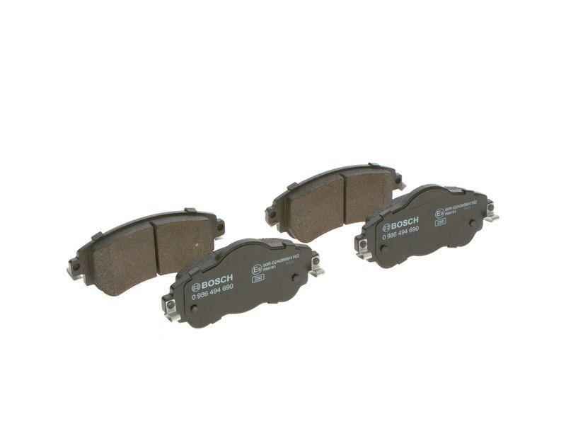 Kit de plaquettes de frein, frein à disque BOSCH 0 986 494 690