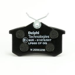 Kit de plaquettes de frein, frein à disque DELPHI LP565