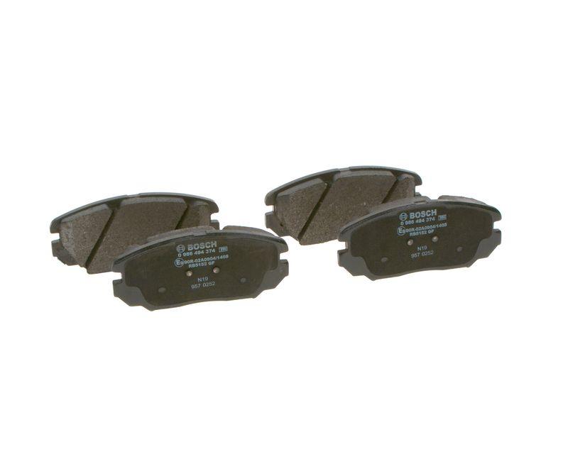 Kit de plaquettes de frein, frein à disque BOSCH 0 986 494 374