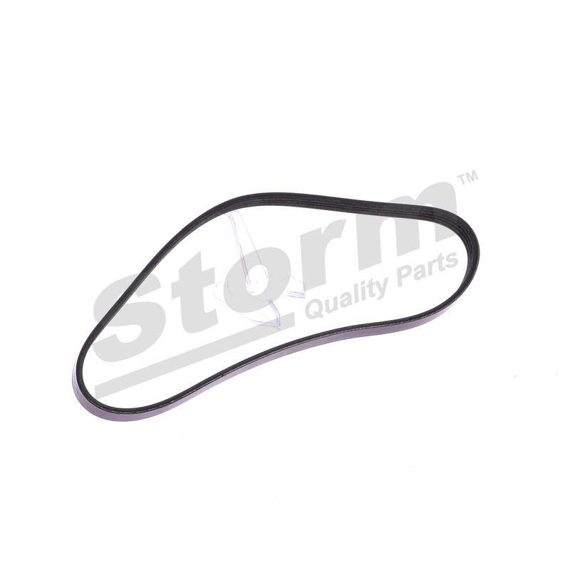 Courroie trapézoïdale à nervures STORM QUALITY PARTS STO4PK0698