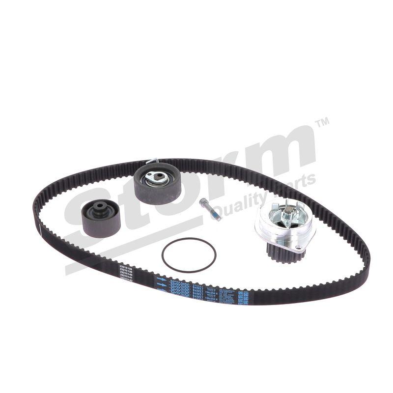 Pompe à eau + kit de courroie crantée STORM QUALITY PARTS 904470KP
