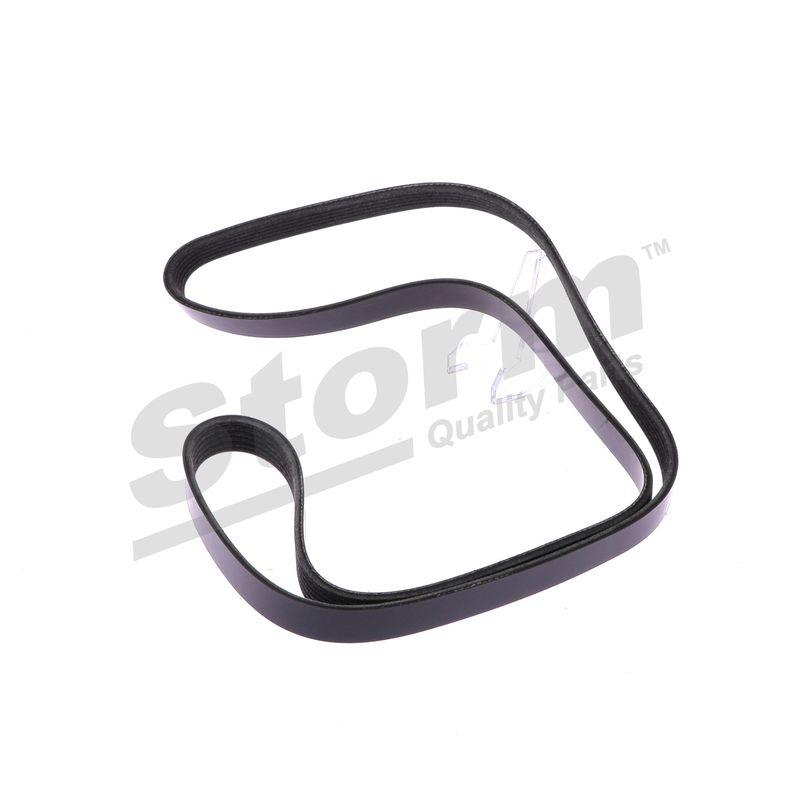 Courroie trapézoïdale à nervures STORM QUALITY PARTS STO6PK1513